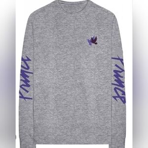 NWOT Prince Long Sleeve Grey Shirt sz Large